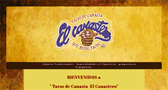 Desktop Screenshot of elcanastero.com